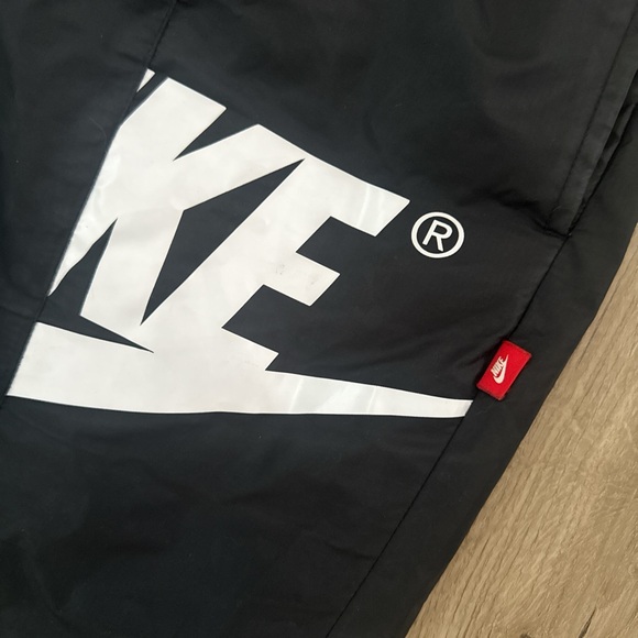 Nike black and white track jogger pants L - Picture 4 of 5
